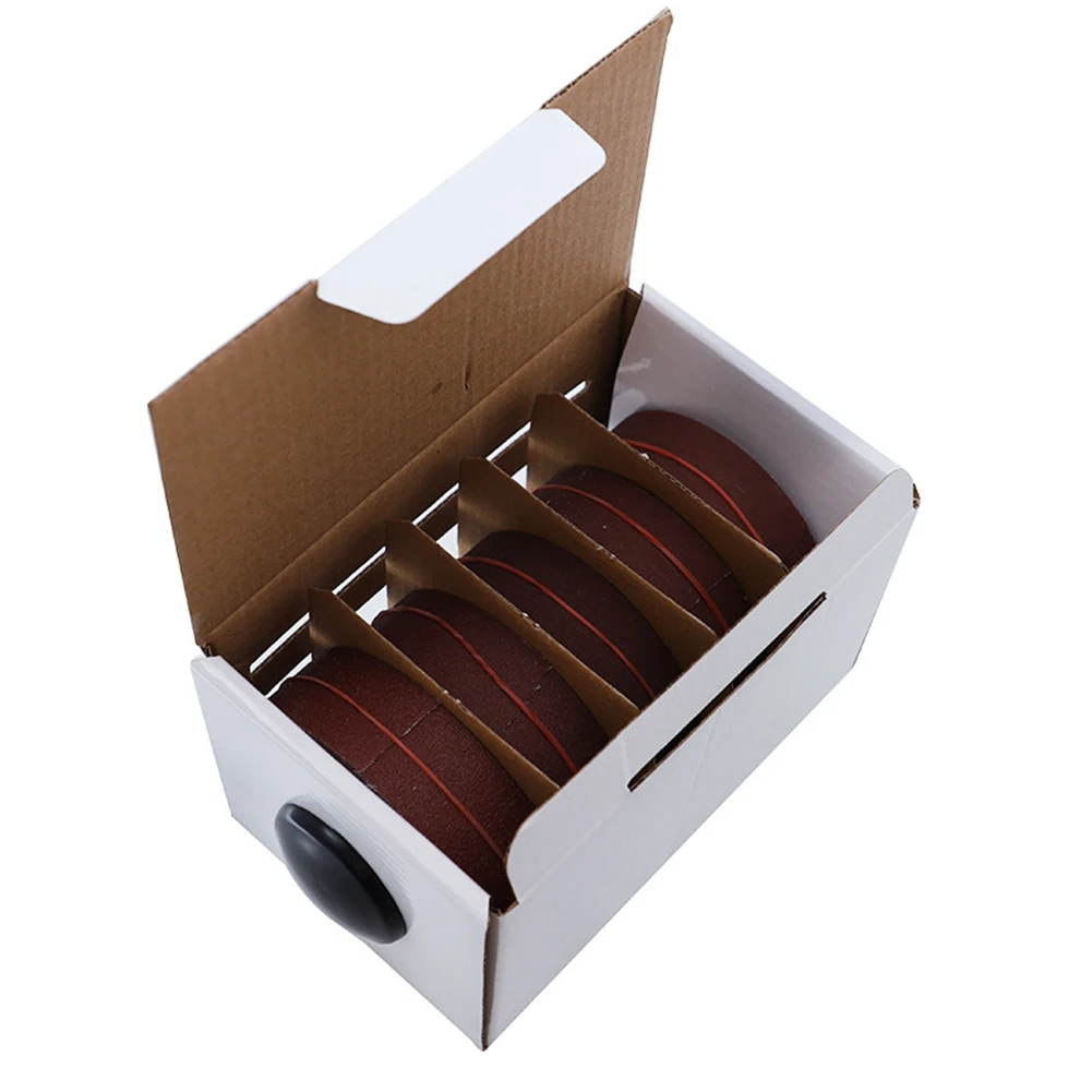 

5Rolls/box Glass Metal Abrasive Tools Polishing Dry Sand Paper 150 240 320 400 600 Grit With Dispenser Woodworking Construction