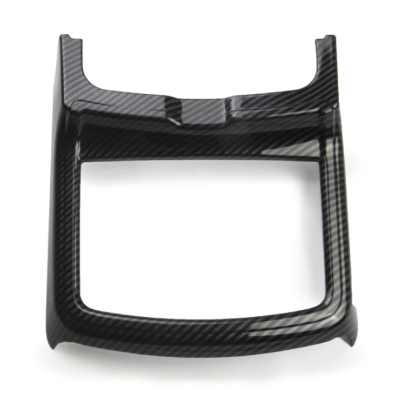 

Car Carbon Fiber Cup Holder Cover Trim Decor Sticker for Dodge Charger 2015-2020 Accessories