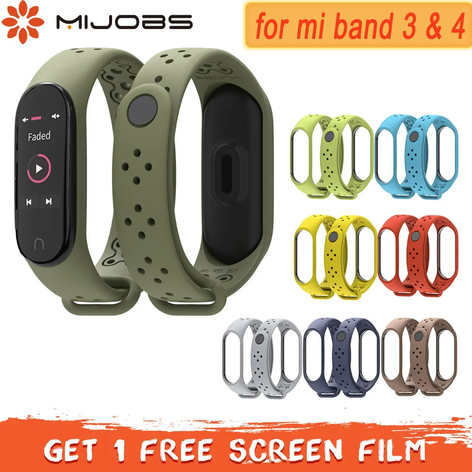 Mi рабочих мест mi Band 3 ремешок силиконовый браслет для Xiaomi mi Band 3 ремешок Спортивные Smart mi Группа 4 ремешок браслет Correa mi band 3 ремень