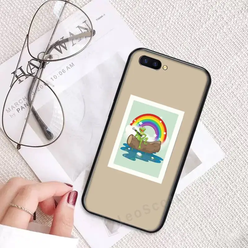 

Kermit the Frog funny Phone Cases For OPPO R9 R11 R15 R17 RENO Realme S PLUS Normal 2z 3 5 C2 pro