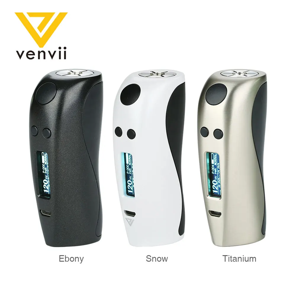 Venvii Baby Ness 120 Вт TC коробка мод подходит 21700/20700/18650 батарея эргономичный дизайн электронная сигарета Vape коробка мод электронная сигарета