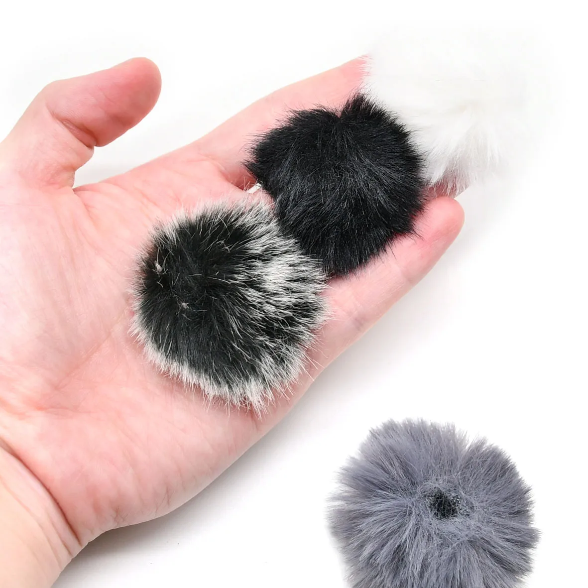 4 шт. микрофон пушистый Универсальный петличный налобный ветровой фильтр меховой