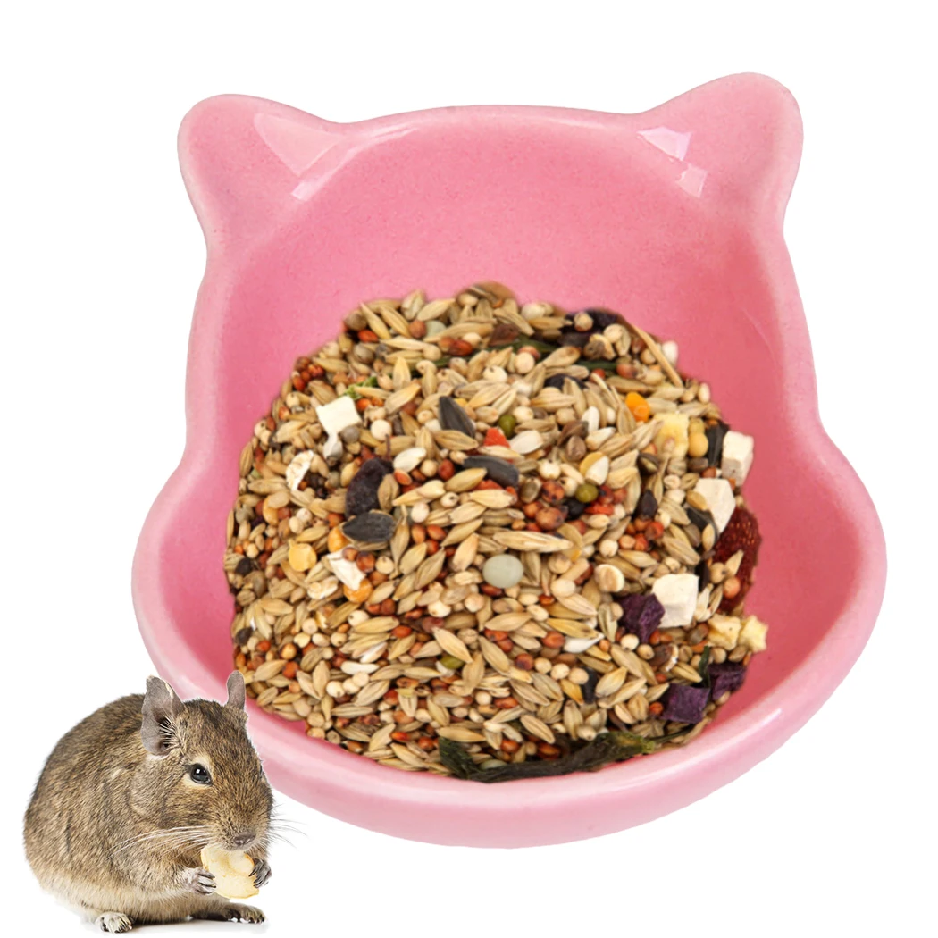 Керамическая миска для домашних питомцев в виде медведя кормушка еды закуски