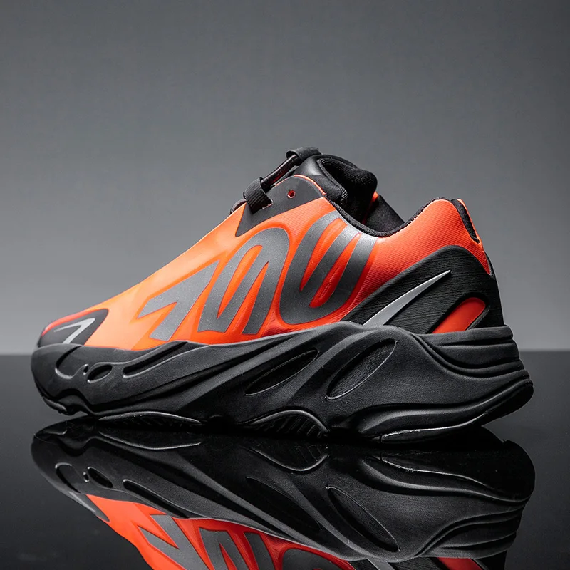 

Men Women New Chunky Sneakers Casual Shoes for Women Sneakers 2021 Summer Breathable Mesh Luminous Fashion Sport Running Shoes