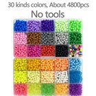 Hama Beads пазл Aqua magic наборы бусин DIY набор бусин для распыления воды игры 3D ручной работы Perler perlen Игрушки для мальчиков девочек детей