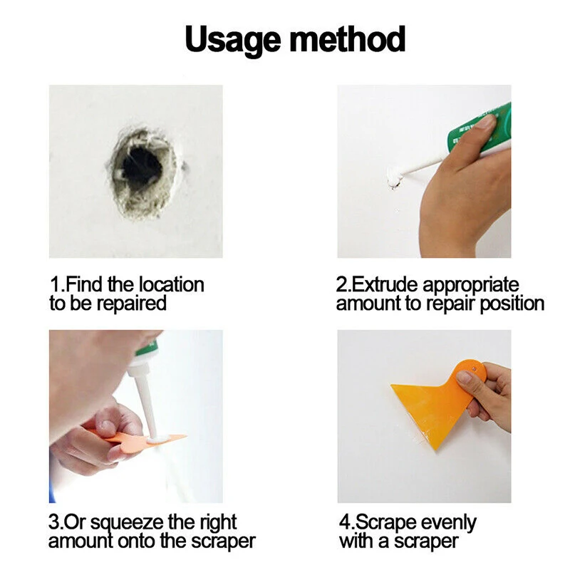 2019 Новый продукт 1/2/3 шт. средство для ремонта стен кремом трещин Быстросохнущий