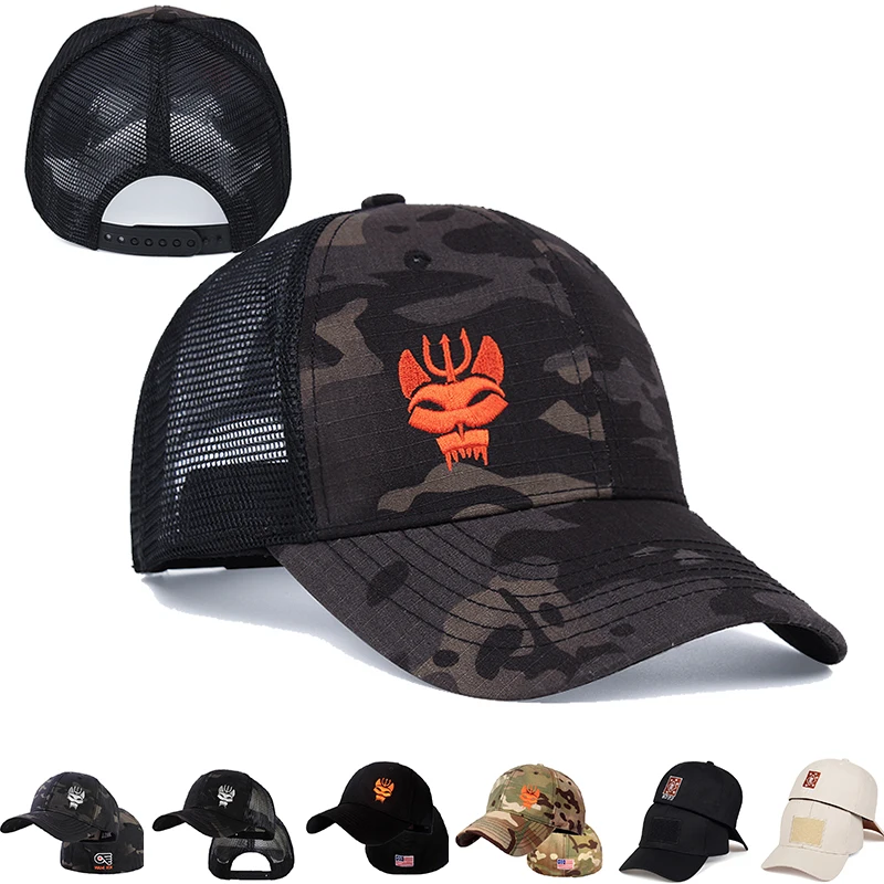 

Men's Hats кепка женская Outdoor Sports Hats Mesh Breathable Adjustable Men's Baseball Caps Ladies Fashion Sun Hats
