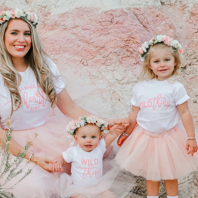 Camisas para mam&aacute; e hija, traje Unisex para mam&aacute; e hija, camisetas para madre e hija, trajes a juego, ropa Unisex-0