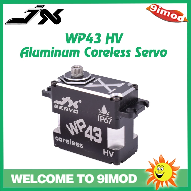 JX WP43 водонепроницаемый сервопривод 43 кг 8 4 в 180 сек стальная шестерня 1/10 градусов