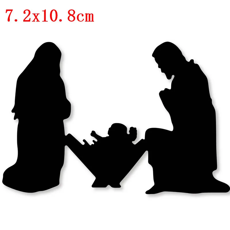 metal cutting dies cut die mold Nativity Scene decoration Scrapbook paper craft knife mould blade punch stencils | Дом и сад