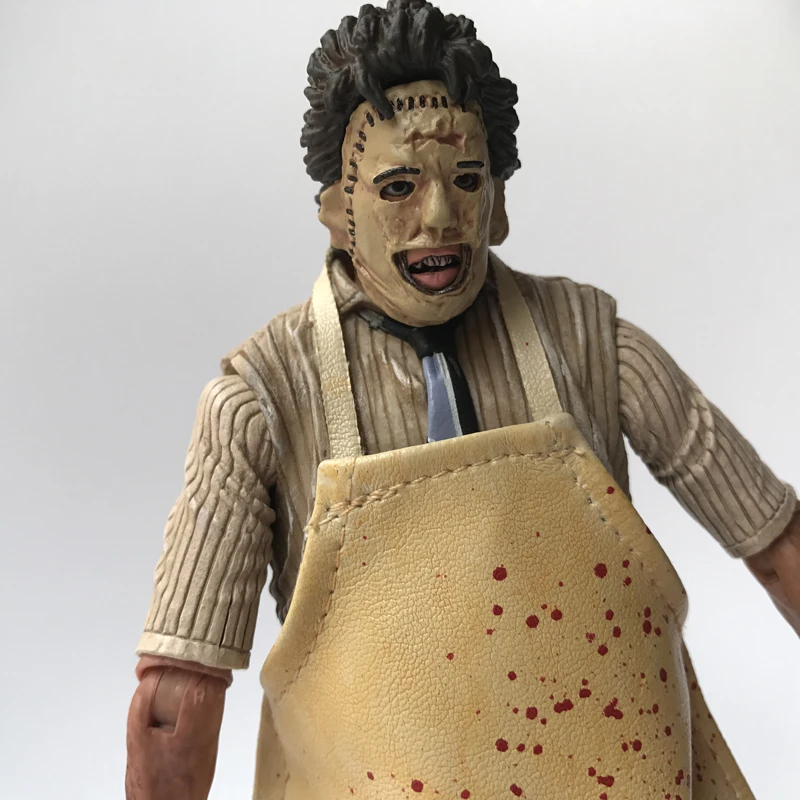 

Leatherface Figure 40th Anniversary Ultimate Leatherface Classic Terror Movie The Chainsaw Massacre Action Figure Toy 18cm