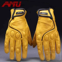 guantes amu motorcycle gloves glove real leather baseball gloves motorbike electric bicycle electrombile mitts motorcycle gloves