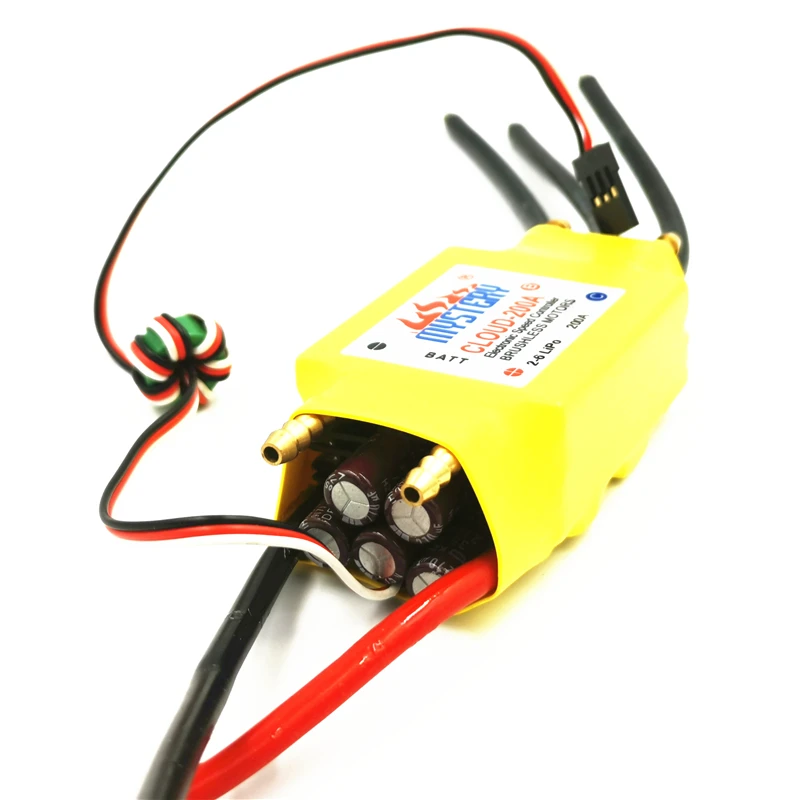 Бесплатная доставка Φ 200A ESC с 5A UBEC Бесщеточный Регулятор скорости для