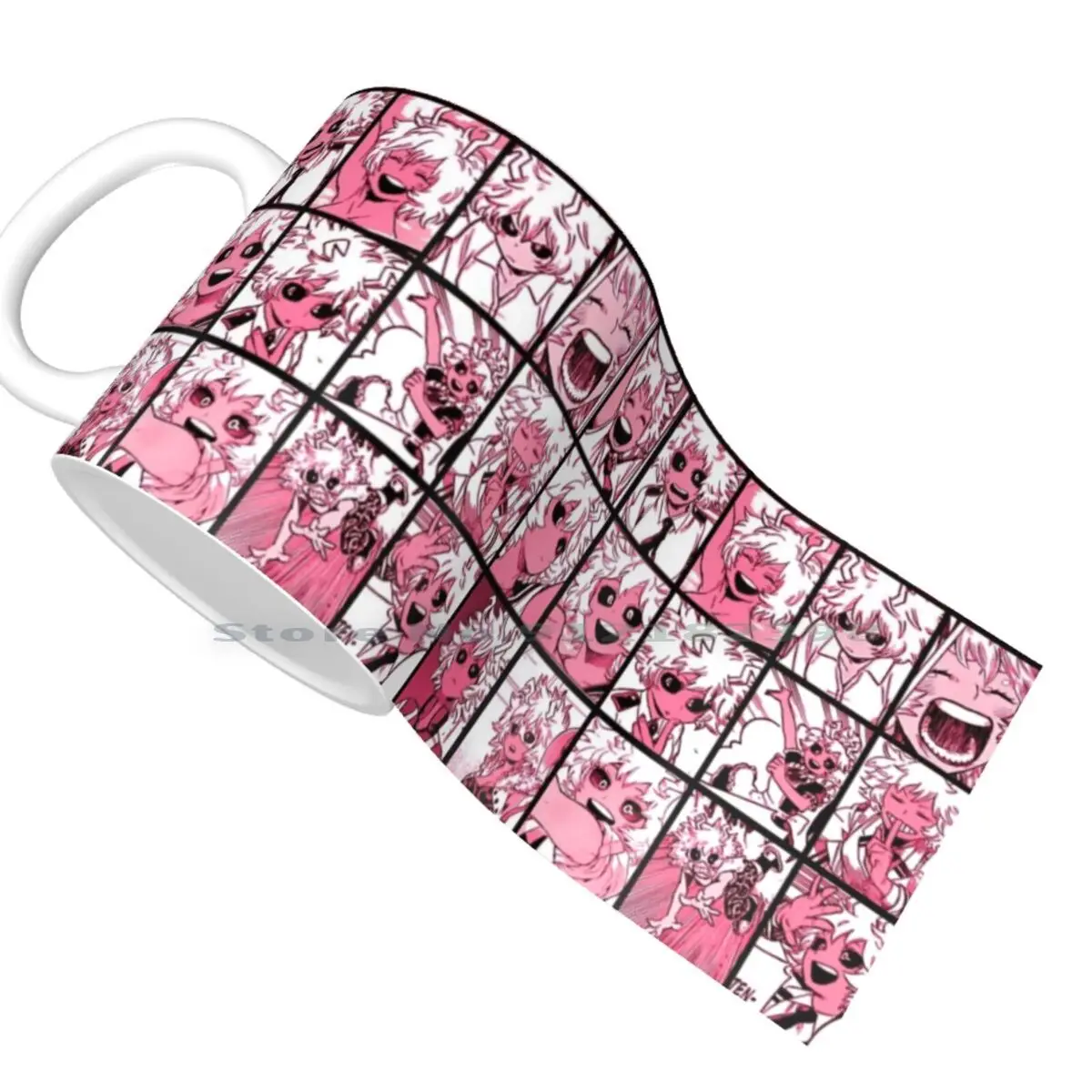 Цветные керамические кружки с коллажем Мина Ashido кофейные чашки кружка для молока