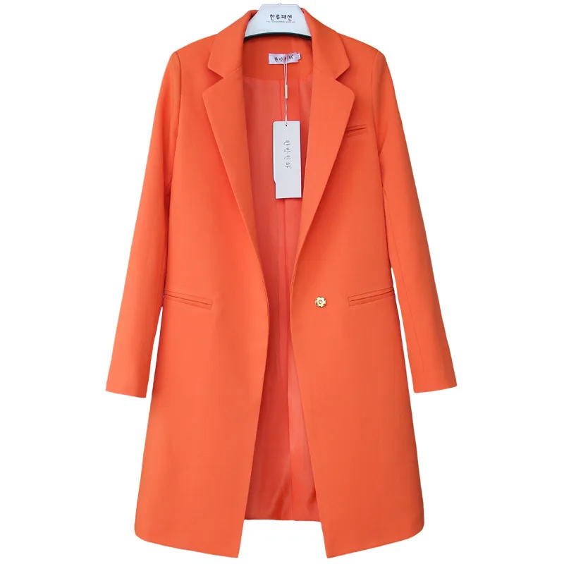 

2020 Spring Autumn Blazers Women Small suit Plus size Long sleeve jacket Casual tops female Slim Wild Blazers Windbreaker coat