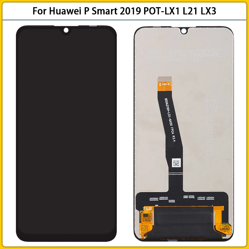 

New 6.21" For Huawei P Smart 2019 POT-LX1 L21 LX3 LCD Display Touch Screen Digitizer Assembly P Smart 2019 LCD Panel Replace