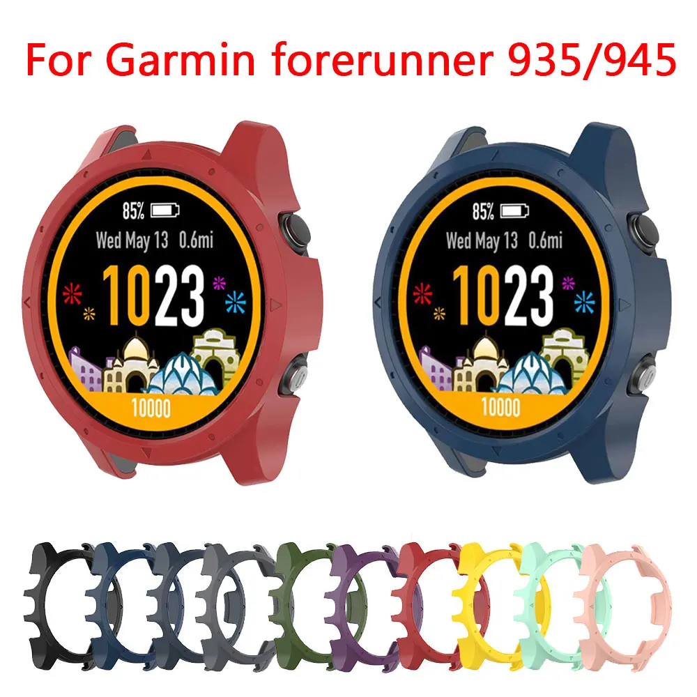 

Protective Case Cover For Garmin Forerunner 935 945 Smartwatch Bracelet Dial Case Anti-scratch Shockproof Protector PC shell