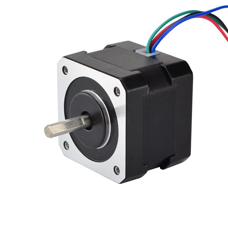 Nema17 шаговый двигатель 34 мм 26Ncm 0.4A 12V мотор Нема 17(Национальная ассоциация владельцев электротехнических предприятий) шаговый двигатель 42 Мотор 4-свинец набор «сделай сам» для 3D-принтеры