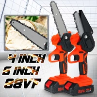 new 2000w 46inch removable mini pruning electric chainsaw with 10000mah battery one hand electric saw chainsaw logging cutter