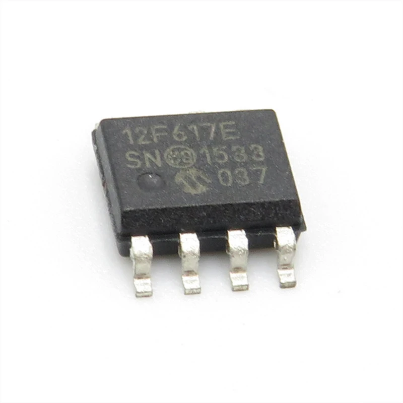 Chip de microcontrolador de 8 bits, 1-50 PIC12F617-E/SN SMD SOP-8 PIC12F617, nuevo y Original, en Stock