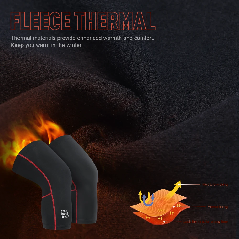 Велосипедные наколенники Santic новые зимние ветрозащитные велосипедные