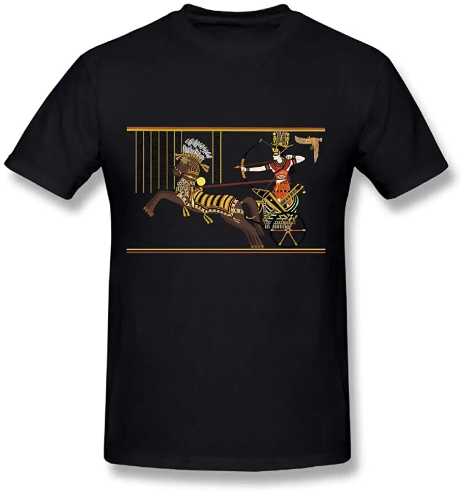 

TSDFC Mans Stylish Super Soft O-Neck Ramesses II in The Battle of Kadesh Short Sleeve T Shirts unisex men women t shirt