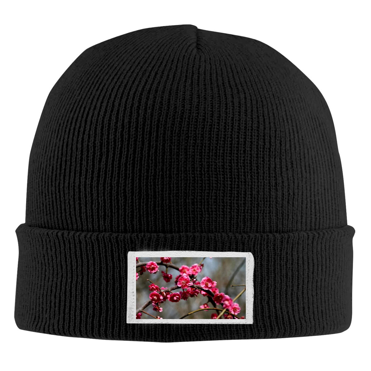 

Plum Blossom A winter Men's clothing Ms hat Both men and women wool caps knit caps