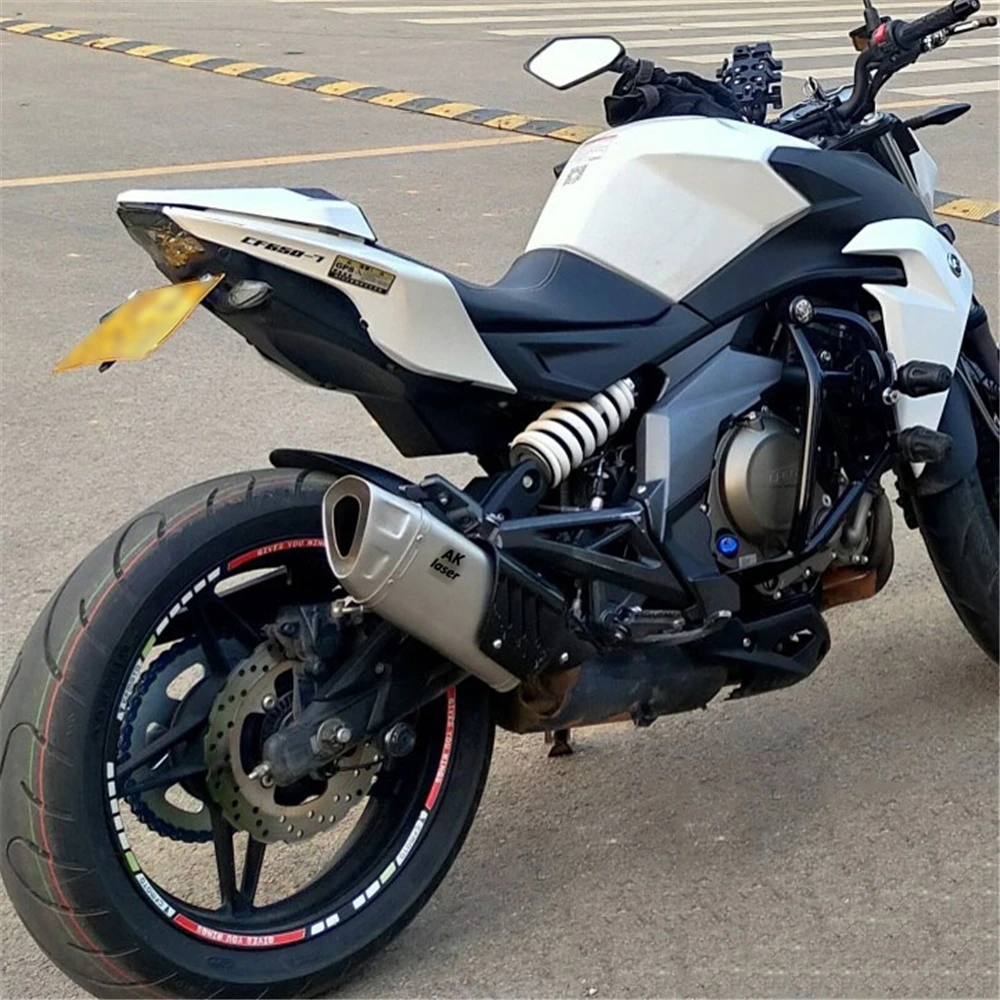 Универсальный глушитель выхлопной трубы для мотоцикла Honda CBR600RR NC750X R3 R6 TRK502 Z900 ZX10R