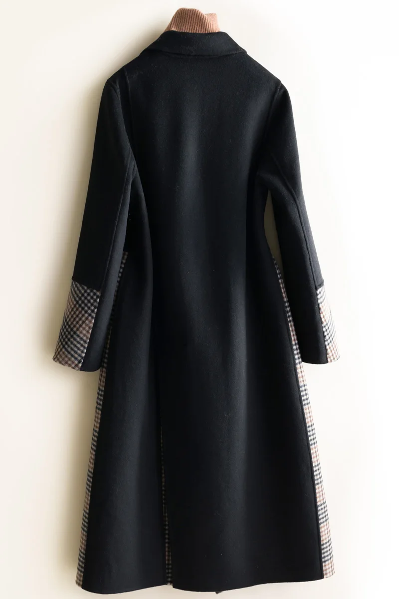 Куртка женская длинная из 2020-ной шерсти весна-осень | Женская одежда