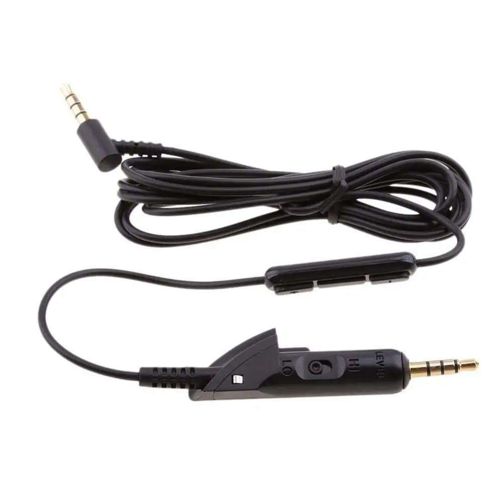 Замена аудио кабель Шнур для Bose QC15 QC2 quietкомфорт 15 2 наушники со встроенным микрофоном дистанционное управление
