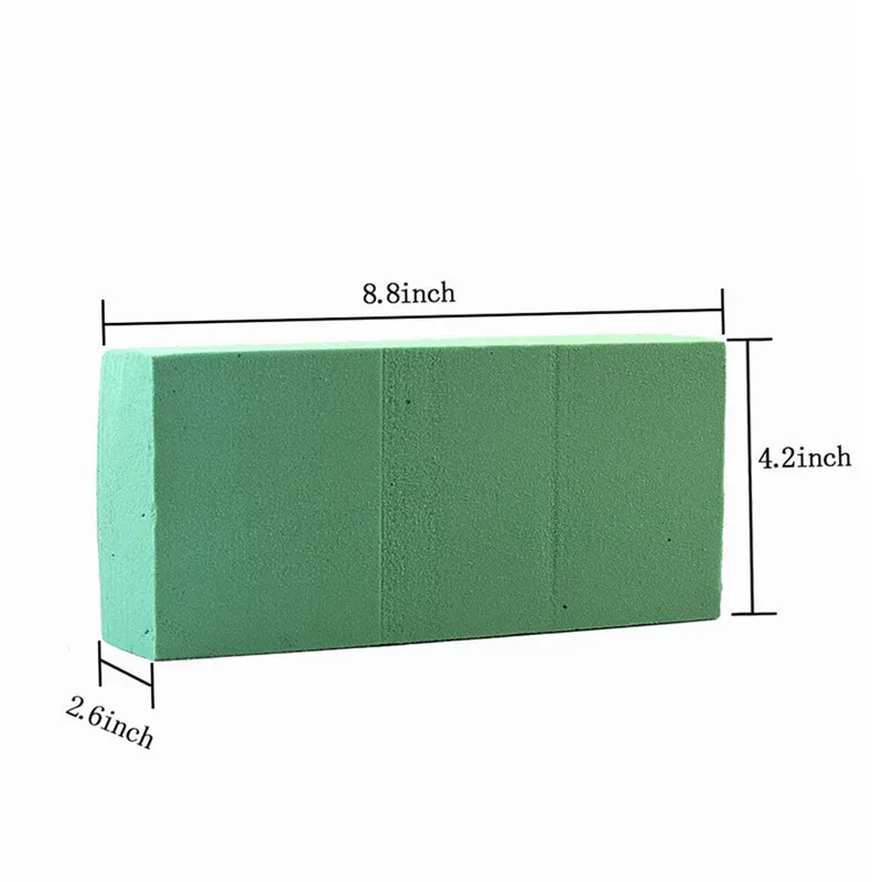1/2/3pc Floral Foam Brick Block Flower Holder Artificial for Wedding Florist Arranging Design DIY Craft Garden | Дом и сад