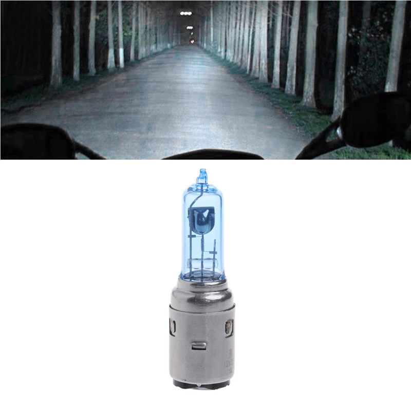 Мотоциклетный DC 12V 35W BA20D головной светильник галогеновая лампа ксенон белый H4GC| |