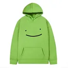 Мужская и Женская толстовка Dream Merch, пуловер в стиле Харадзюку с изображением смайлика, уличная одежда 2021, свитшоты, Повседневная модная одежда большого размера, мужские топы
