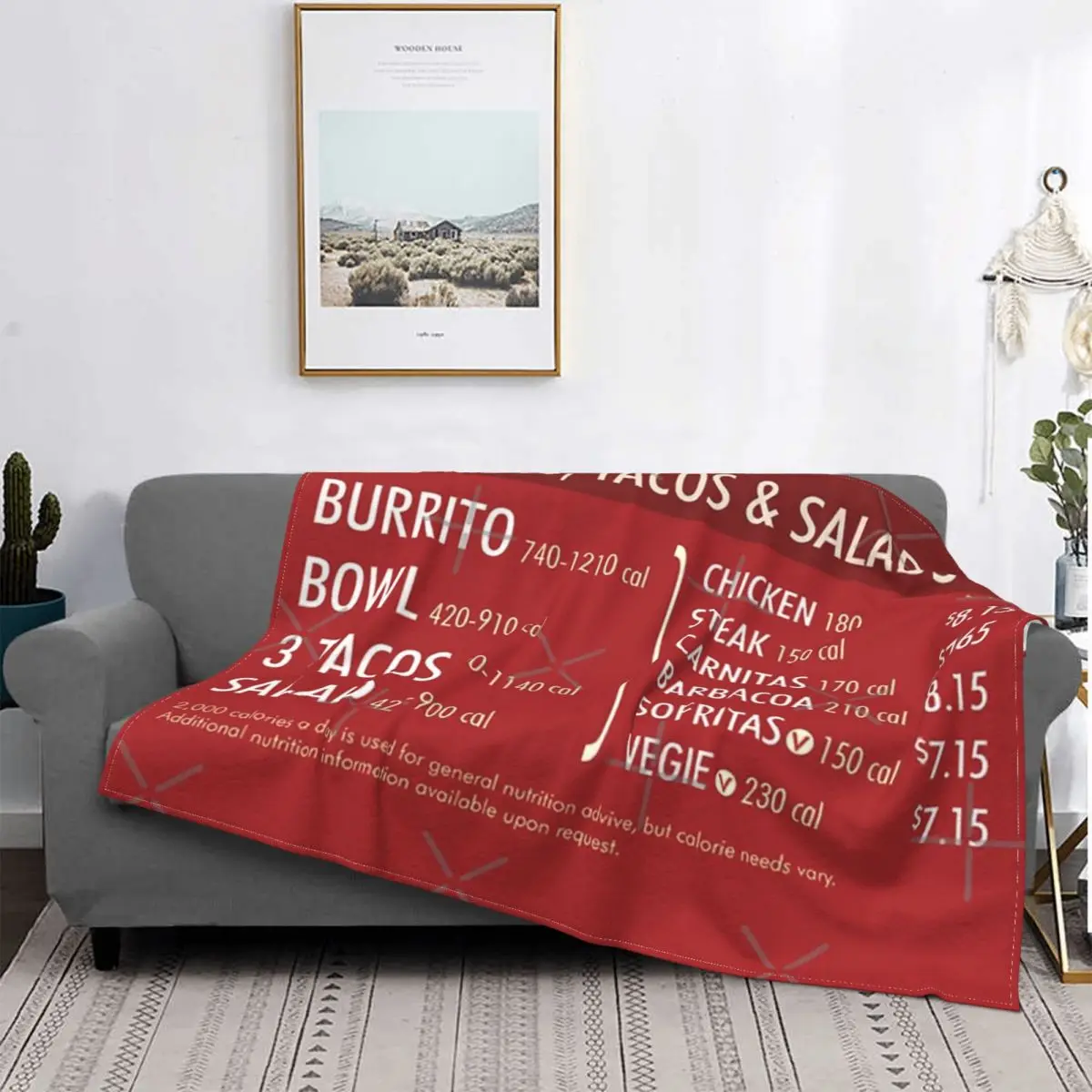 

Chipotle, одеяло с меню, покрывало для кровати, клетчатое покрывало для кровати, одеяло, толстовка, покрывало 220X240