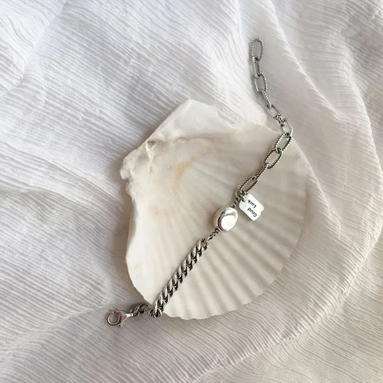 925 стерлингового серебра браслет для женщин с подвеской Good Luck мoдный дизaйн