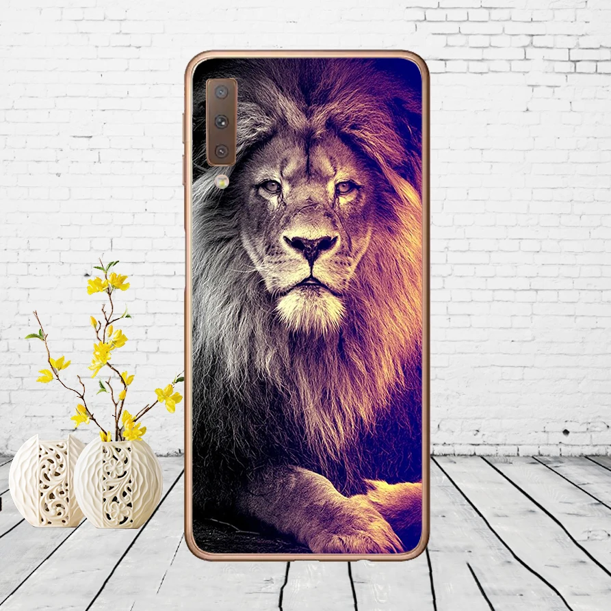 Чехол для samsung Galaxy A7 силиконовый чехол для телефона с принтом чехол-накладка на заднюю крышку для samsung A7 A750 A750F 6,0 дюймов - Цвет: K6