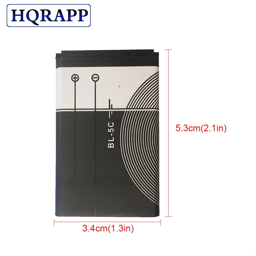 Kup 10X Telefon Komórkowy Wymiana BL-5C Bateria Do Telefonu Nokia 1112 1208 1600 1100 1101 N70 N71 N72 N91 E60 Bezpośrednie Wysyłka Hurtowa