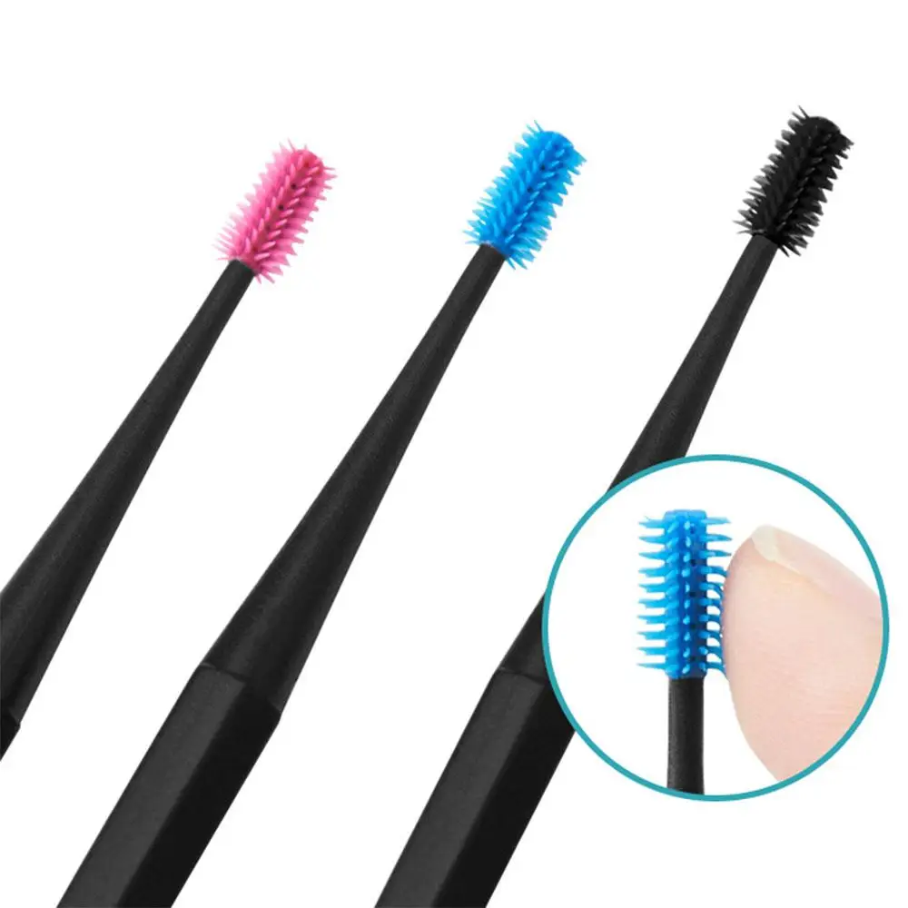 

7pcs Soft Silicone Ear Pick Double-ended Earpick Ear Wax Curette Remover Ear Cleaner Spoon Spiral Ear Clean Tool Spiral Design