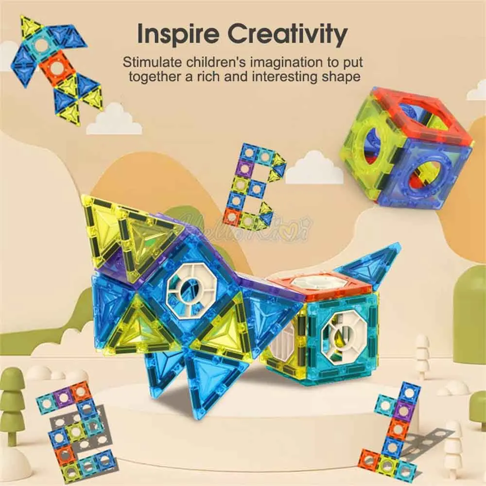 Цветное окно магнитная игрушка трубка магнит детский слайд шар магнитный