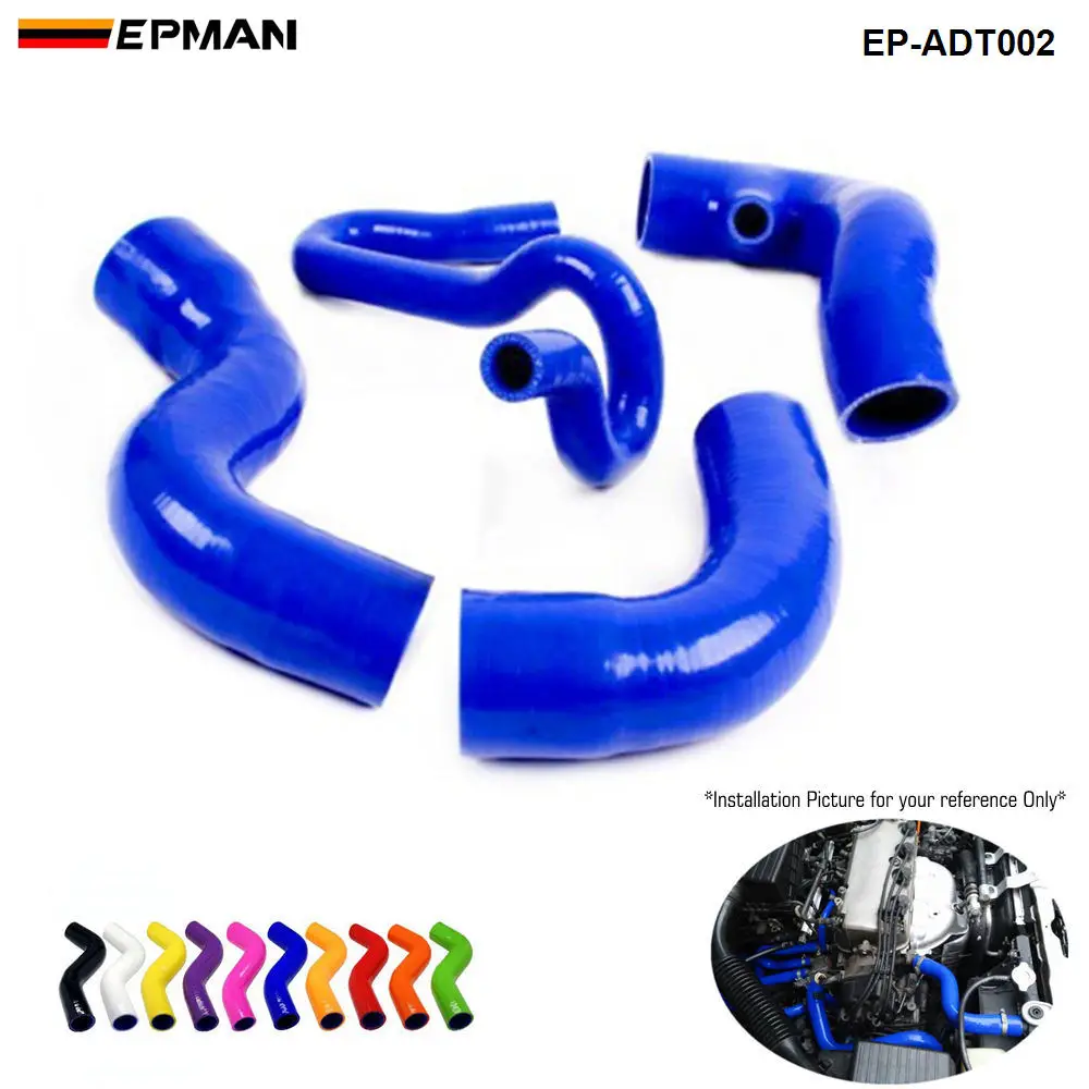 

Silicone Intercooler Turbo Boost Hose For Audi A4 1.8T/1.8T Quattro B5 Chassis 96-01 EP-ADT002