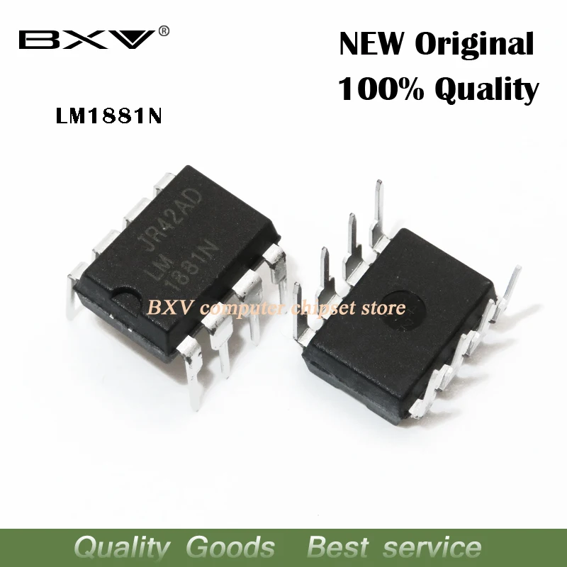 

5 шт. LM1881N DIP8 LM1881 DIP 1881N DIP-8 1881 Новый и оригинальный