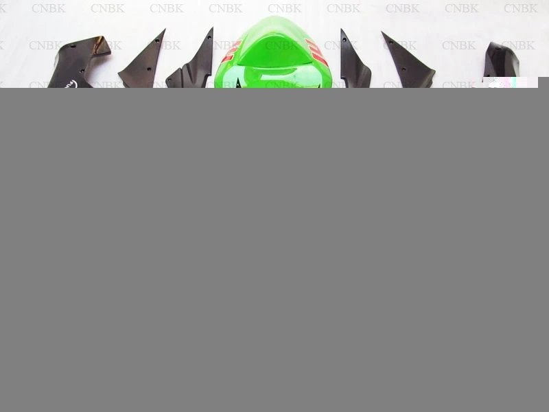 Обтекатель для 636 ZX 6r 2005 ZX6r пластиковые Обтекатели 06 Ninja кузов 2006 зеленый