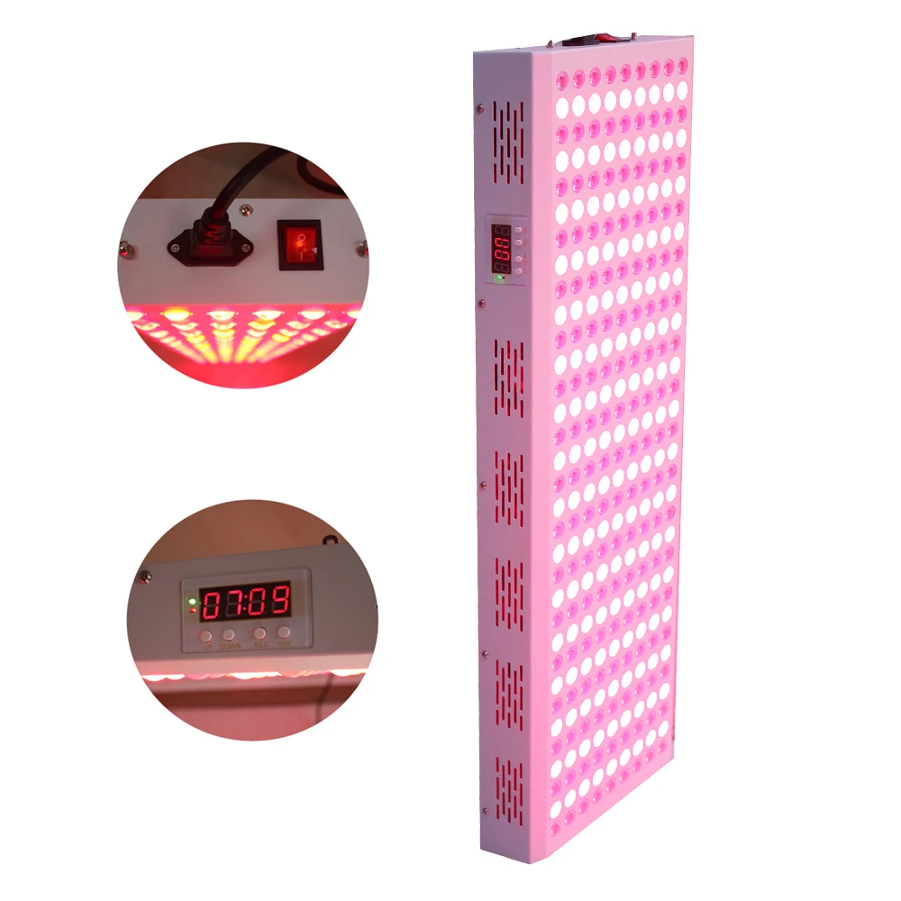 

Wholesale 1500W 1000W 500W Red Light Therapy Panel Full Body Led Infrared 660nm 850nm Therapy Lamp Timing Control Wrinkle Device