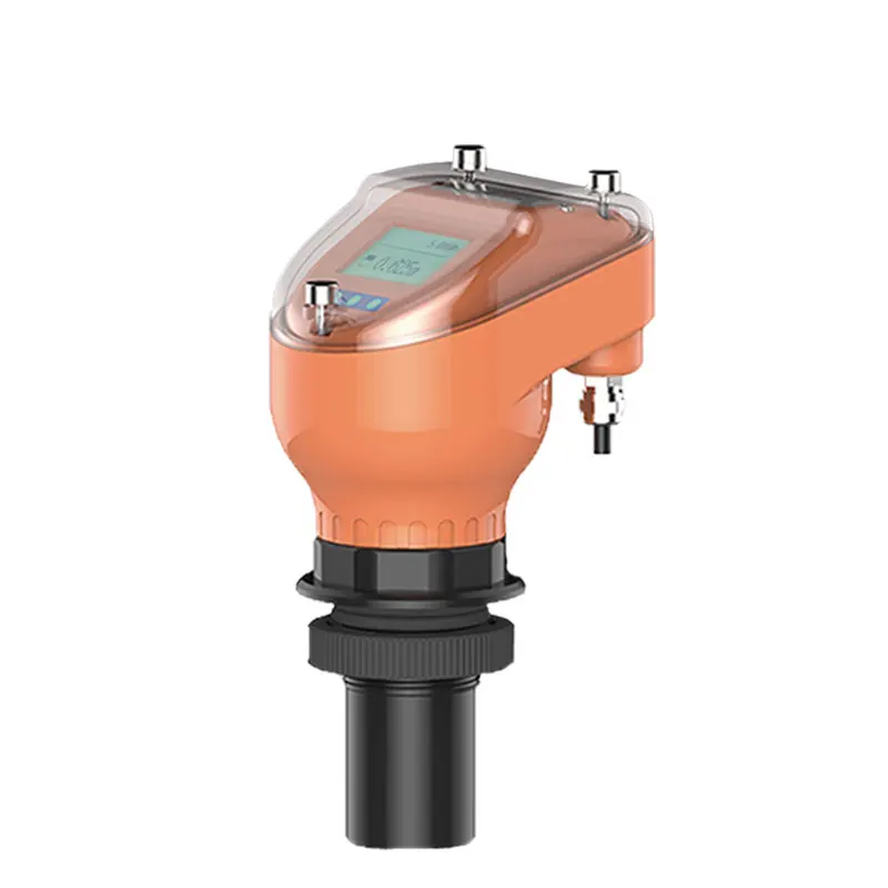 Ultrasonic liquid level sensor 4-20mA RS485 Non-contact digital display type,ultrasonic water level sensor