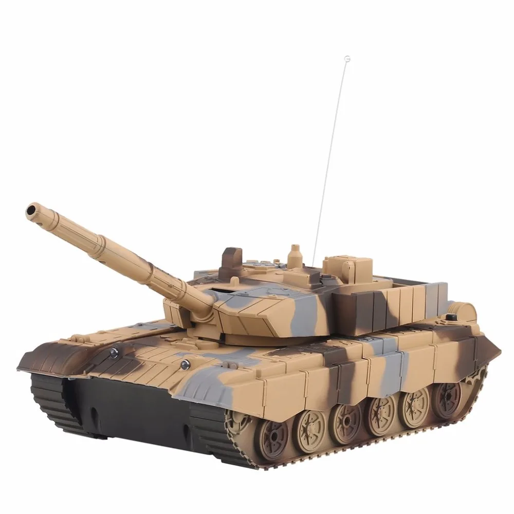 1:20 4CH силовой танк на радиоуправлении военный автомобиль бронированный боевой танк револьверный вращающийся светильник и музыка радиоуправляемая модель