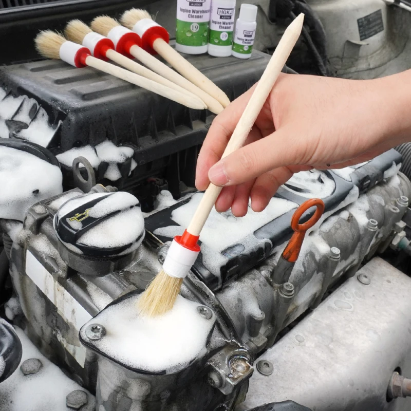 

Car Detailing Brush Set Car Wash Accessories Brush Car Air Conditioner Vent Slit Cleaner Spot Remover Keyboard Cleaning Brush