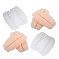 1 pairs soft silicone anti slip shoulder pads bra strap cushions holder diy apparel fabric crafts sewing accessories
