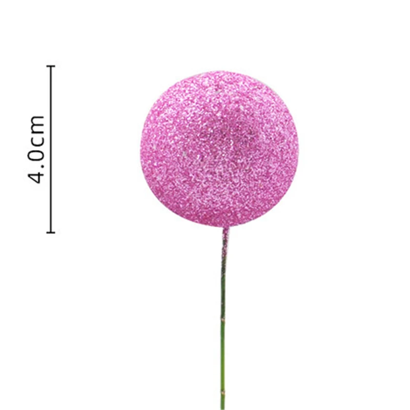 Красочный розовый Буле зеленый шар торт Топпер для детей свадьба день рождения