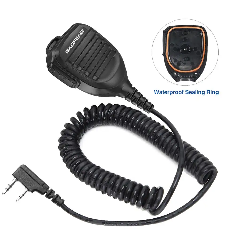 Baofeng Водонепроницаемый плеча Динамик микрофон для TYT Ham Радио UV-5R BF-C9 /V9 /888S UV-10R