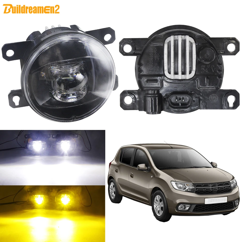 

Светодиодная противотуманная фара в сборе, 30 Вт, 8000 лм, автомобильная фара с линзой переднего бампера, противотуманная фара желтого и белого...